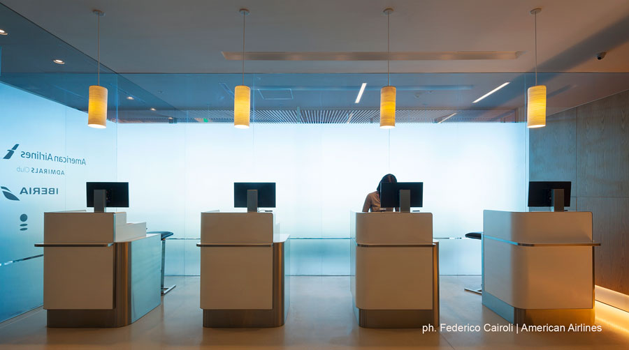 Recepción Admirals Club American | Sala Vip Iberia