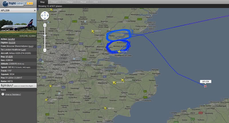 Foto: Flightradar.com