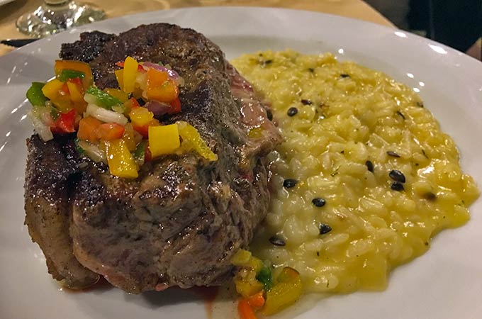 Bife de chorizo y rissotto con maracuyá bife-risotto-maracuya