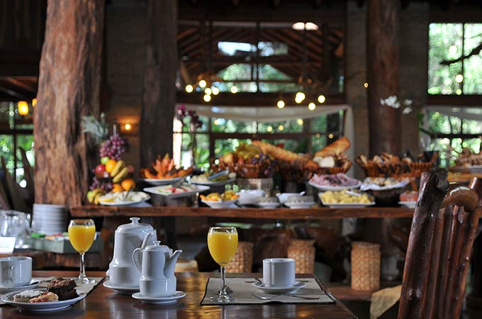 Desayuno buffet en restaurant El Nido desayuno-laaldea