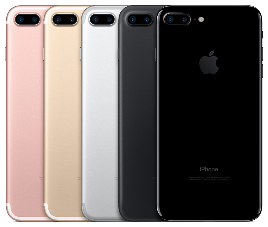 Iphone 7 plus en su variedad de colores